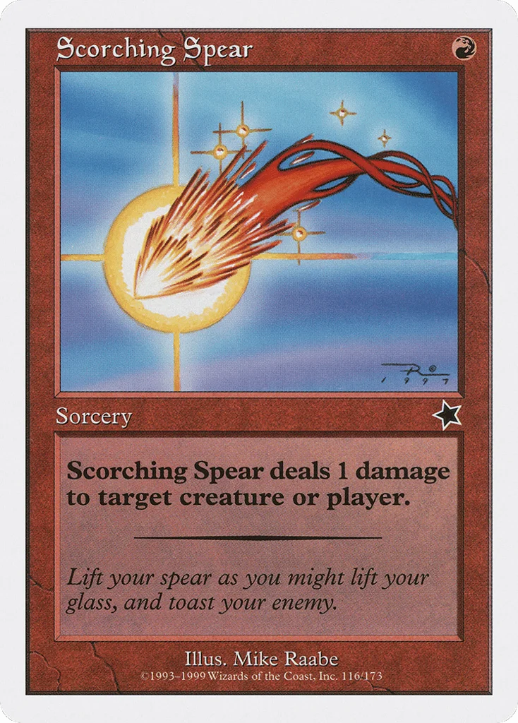 Scorching Spear · Starter 1999