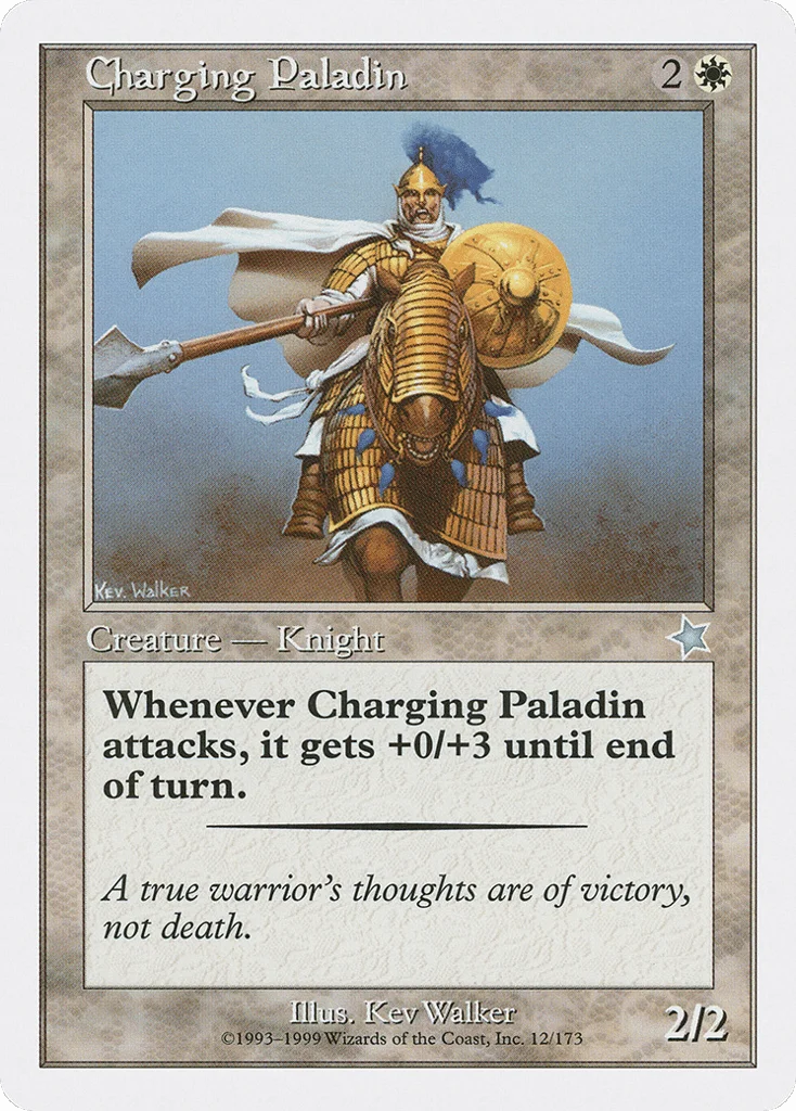 Charging Paladin · Starter 1999