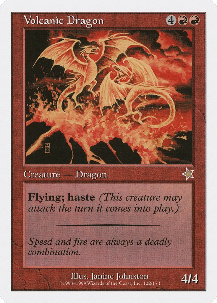 Volcanic Dragon · Starter 1999