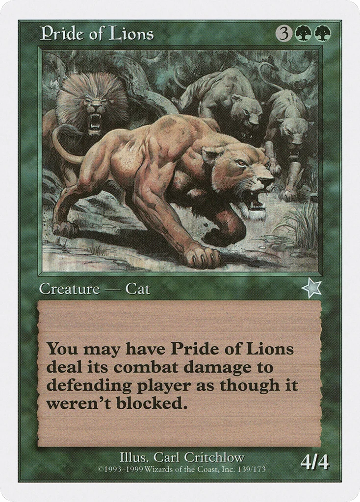 Pride of Lions · Starter 1999