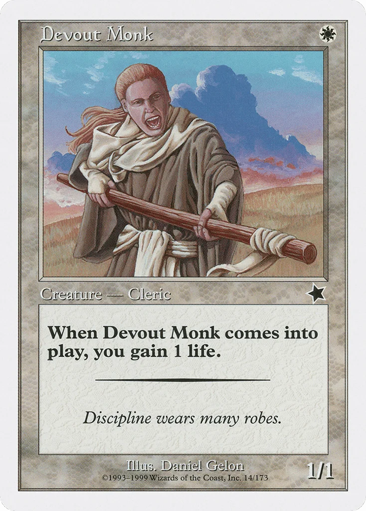 Devout Monk · Starter 1999