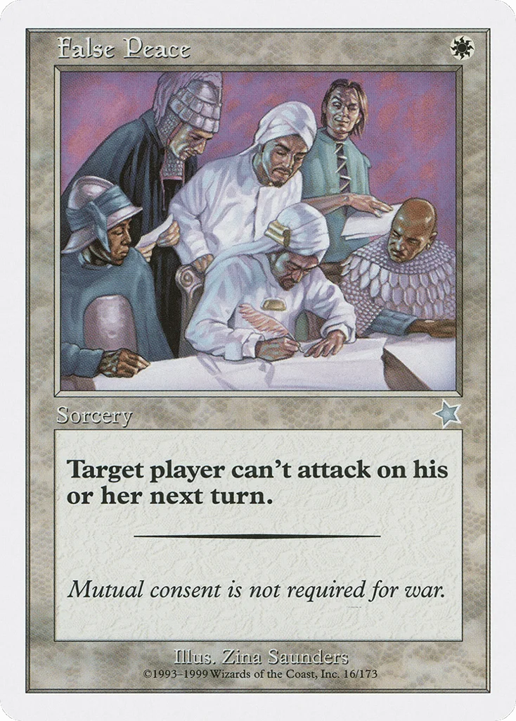 False Peace · Starter 1999