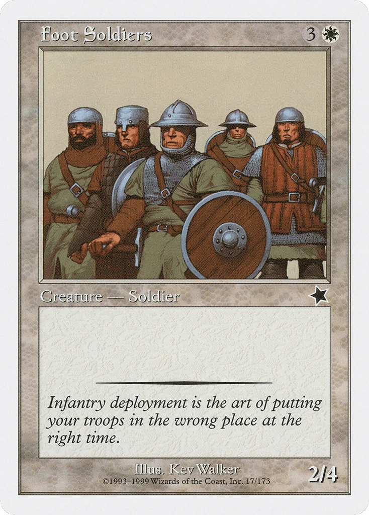 Foot Soldiers · Starter 1999