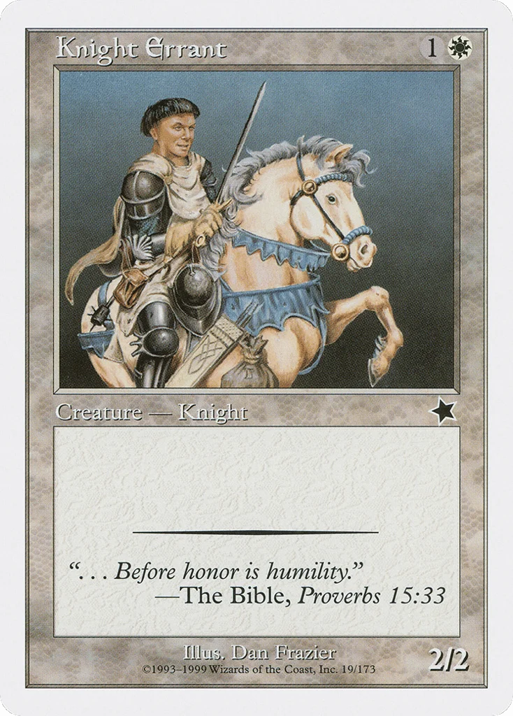 Knight Errant · Starter 1999