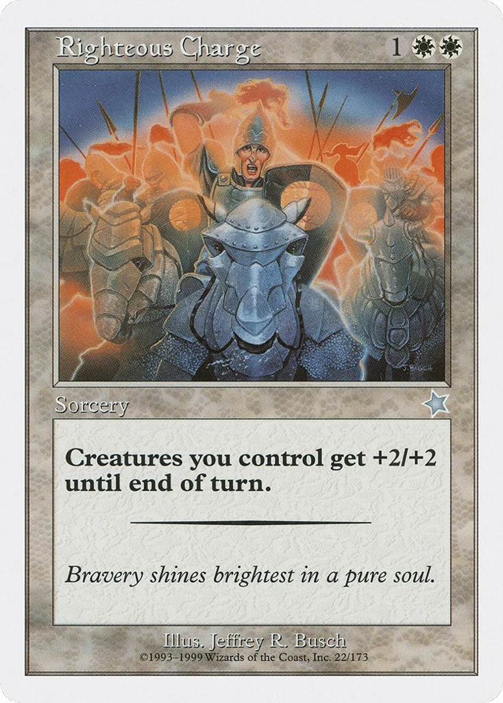 Righteous Charge · Starter 1999