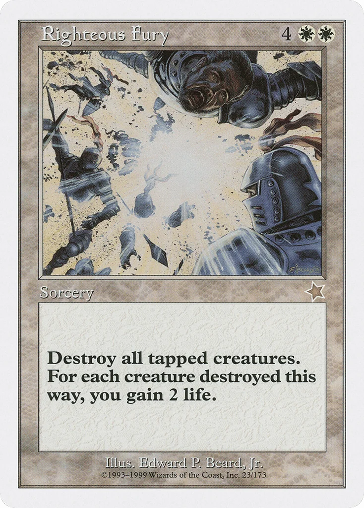 Righteous Fury · Starter 1999