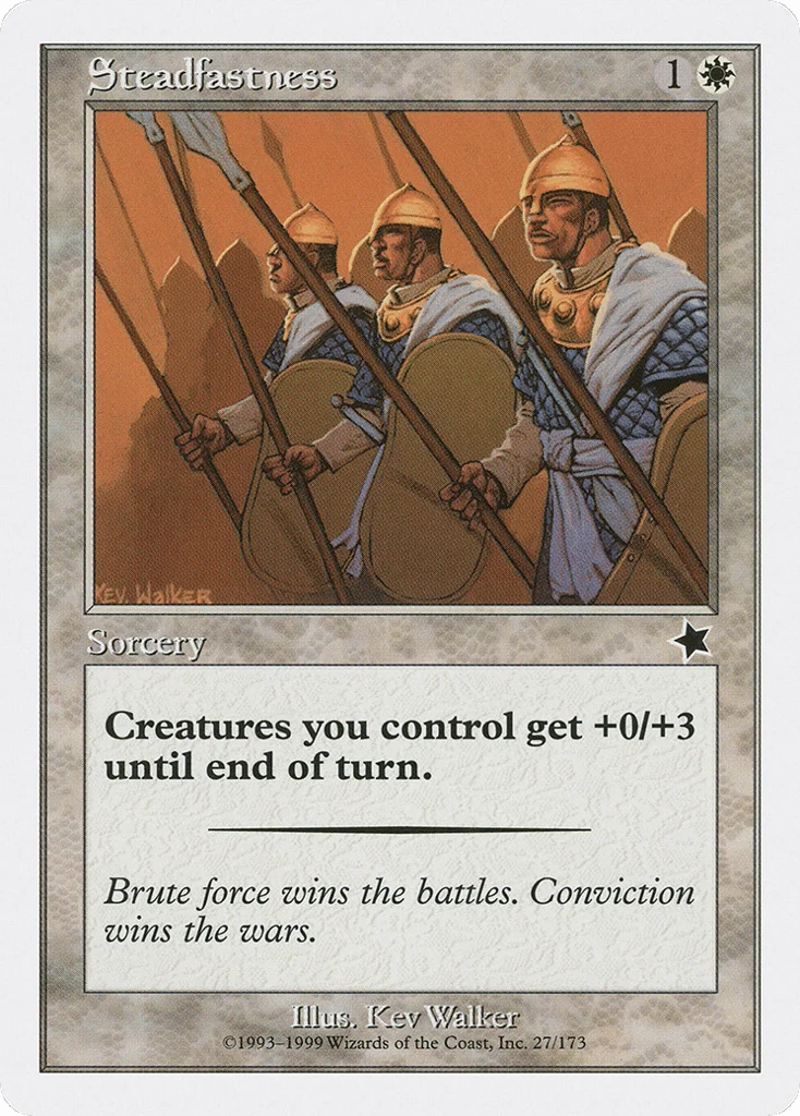 Steadfastness · Starter 1999