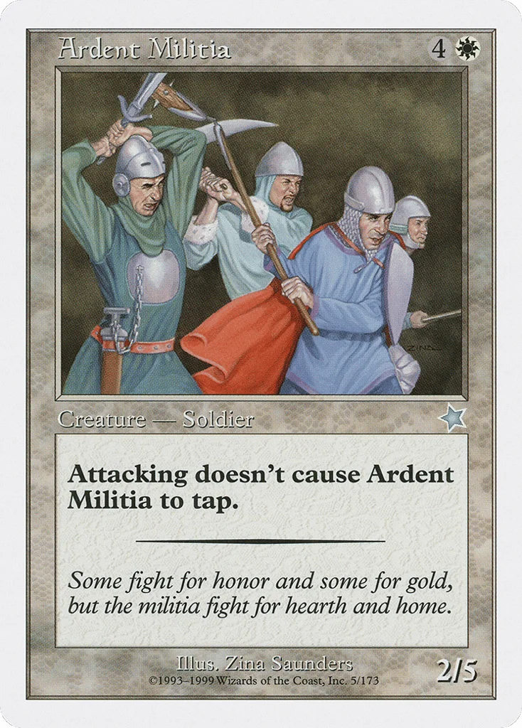 Ardent Militia · Starter 1999