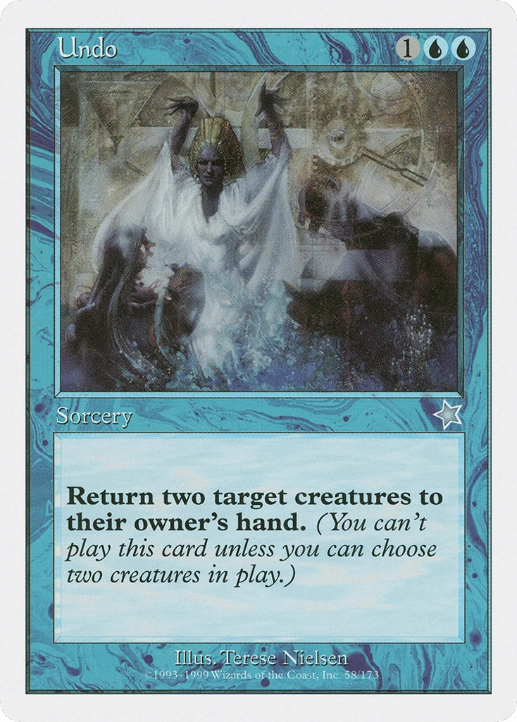 Undo · Starter 1999