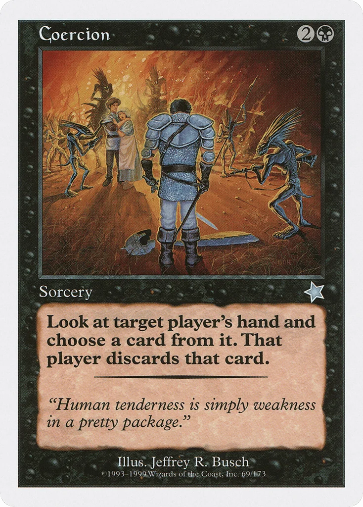 Coercion · Starter 1999