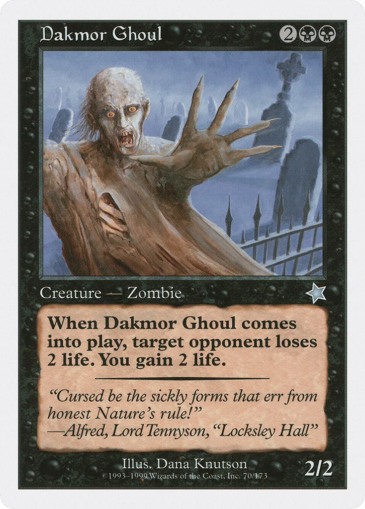 Dakmor Ghoul · Starter 1999