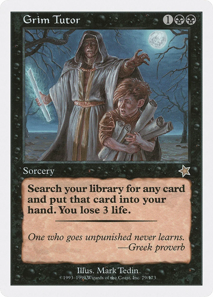 Grim Tutor · Starter 1999