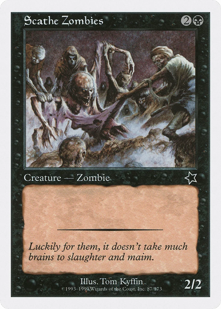 Scathe Zombies · Starter 1999