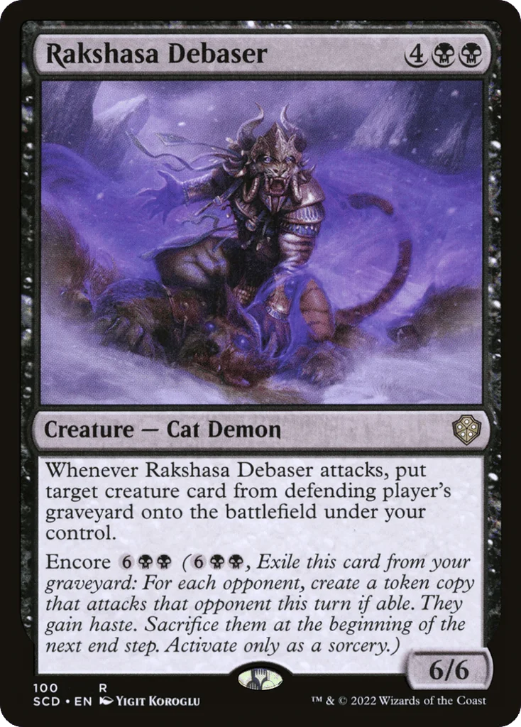 Rakshasa Debaser · Starter Commander Decks