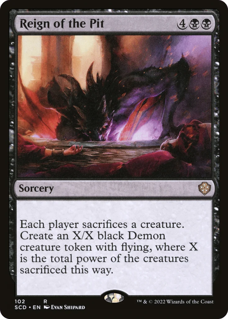 Reign of the Pit · Starter Commander Decks