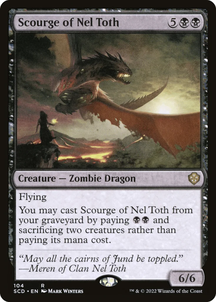 Scourge of Nel Toth · Starter Commander Decks