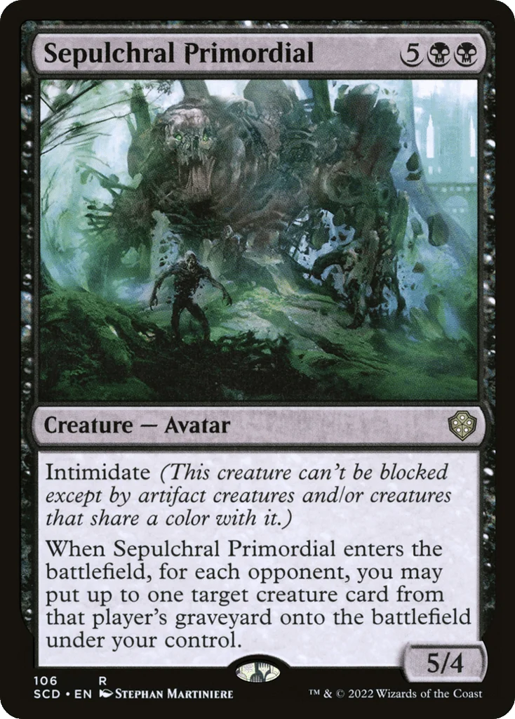 Sepulchral Primordial · Starter Commander Decks