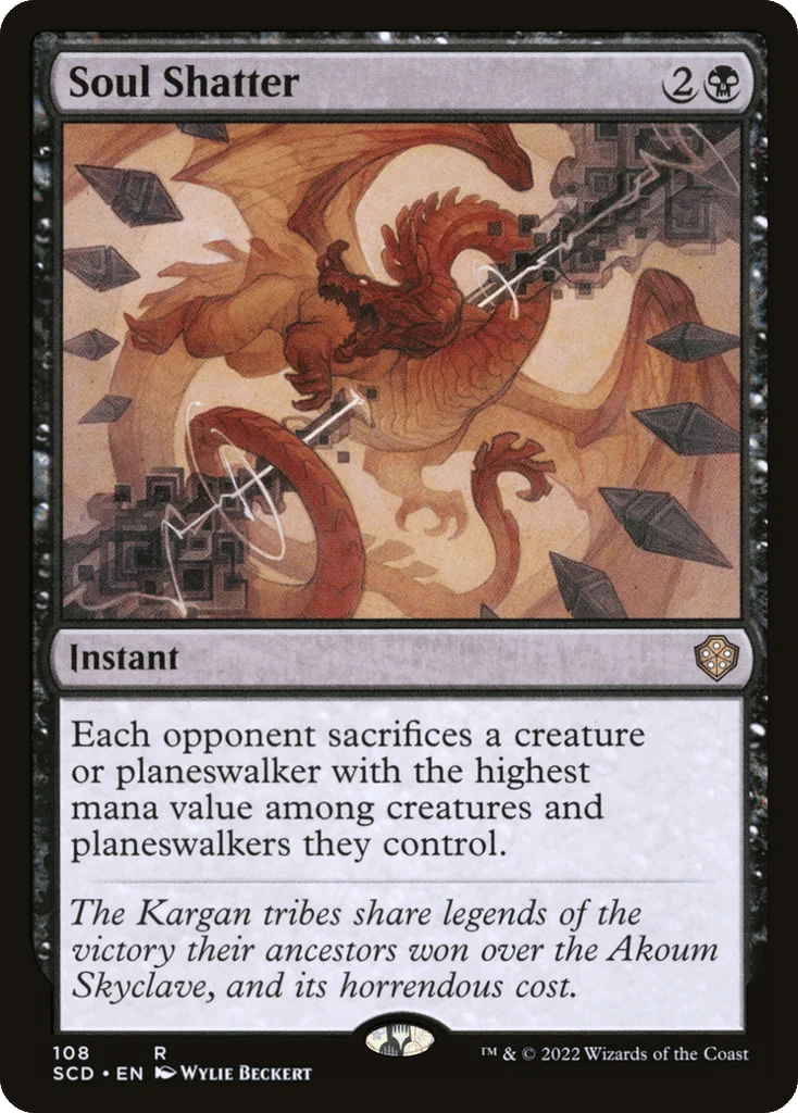 Soul Shatter · Starter Commander Decks