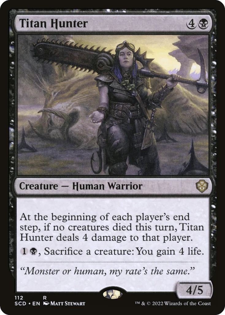 Titan Hunter · Starter Commander Decks
