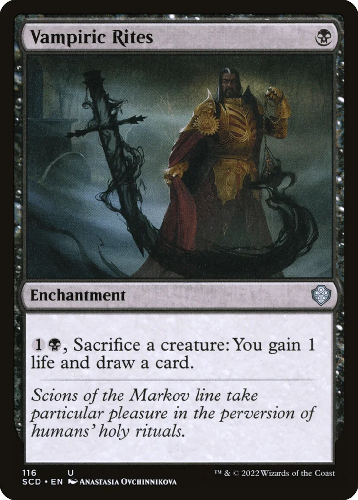 Vampiric Rites · Starter Commander Decks