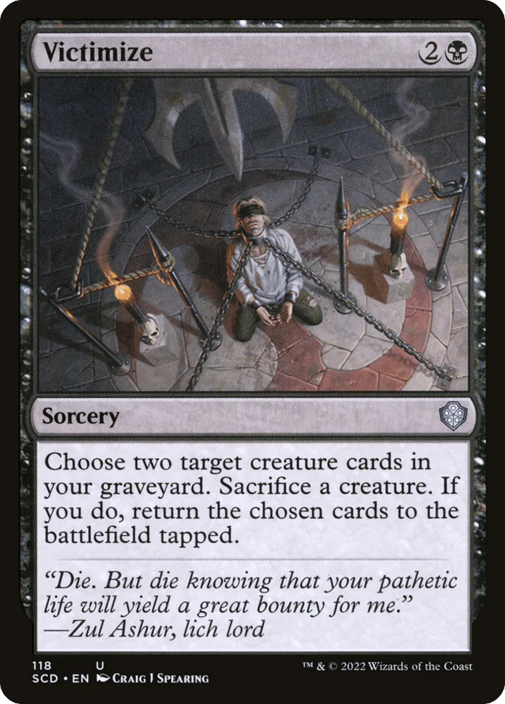 Victimize · Starter Commander Decks