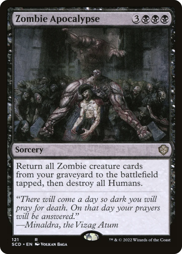 Zombie Apocalypse · Starter Commander Decks