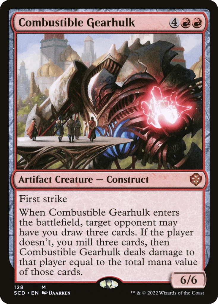 Combustible Gearhulk · Starter Commander Decks