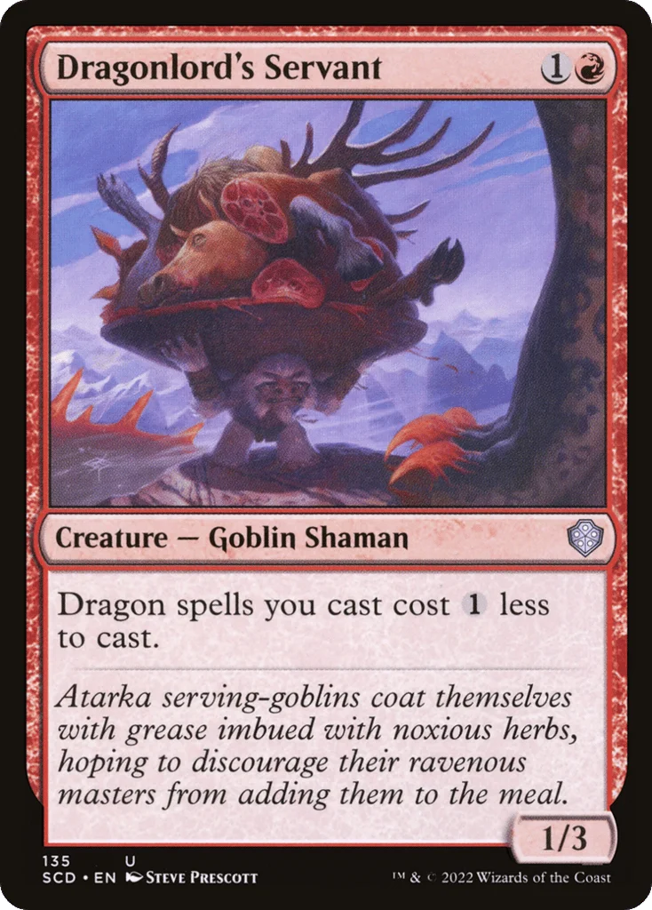 Dragonlord's Servant · Starter Commander Decks