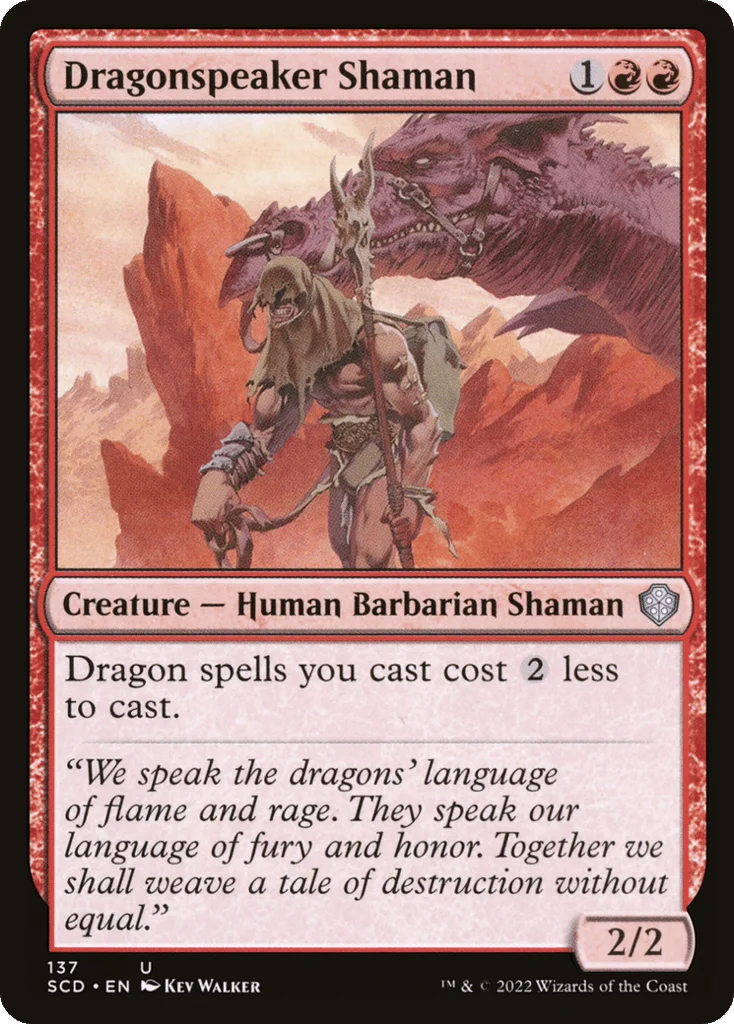 Dragonspeaker Shaman · Starter Commander Decks