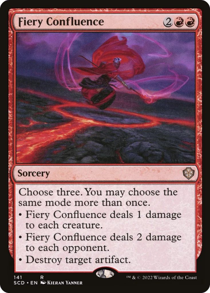Fiery Confluence · Starter Commander Decks