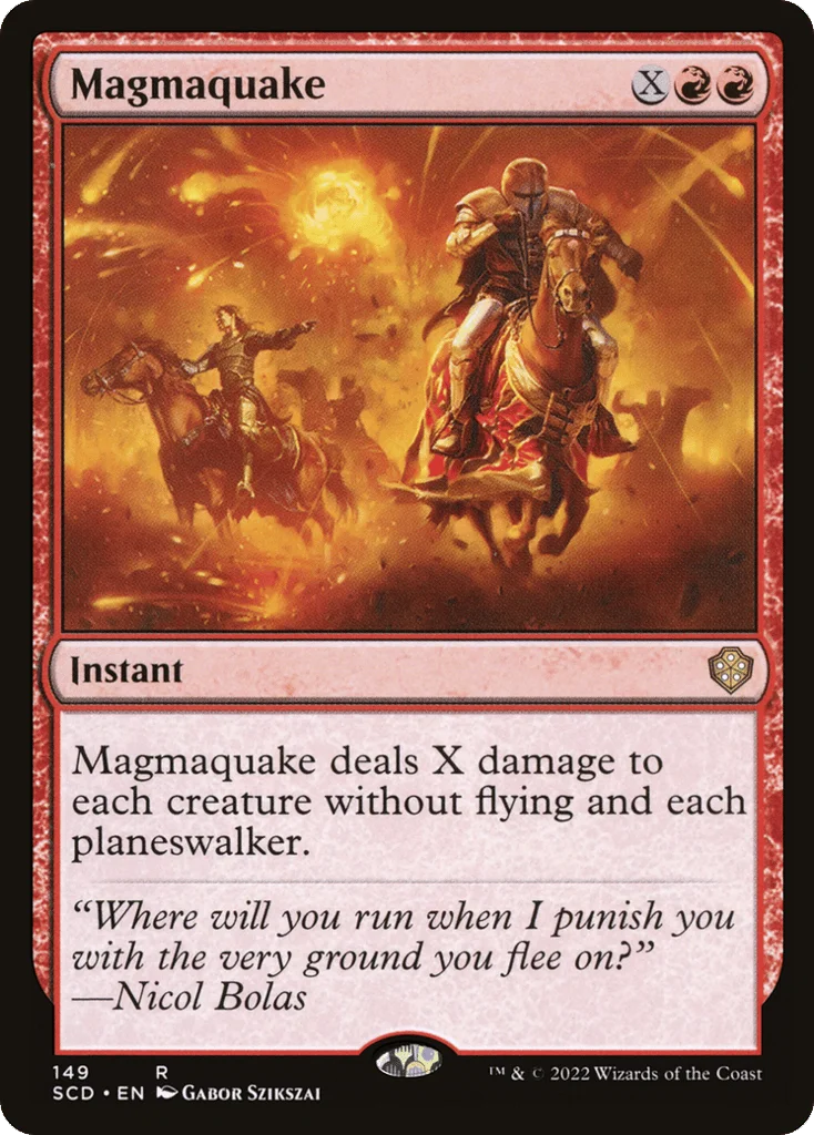 Magmaquake · Starter Commander Decks