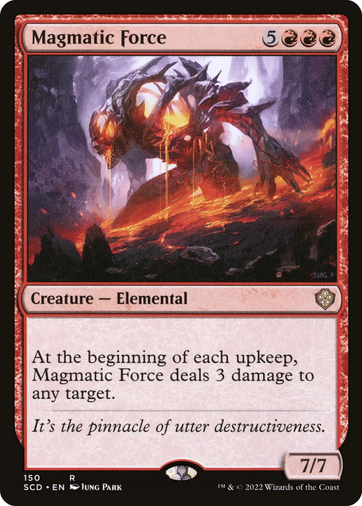 Magmatic Force · Starter Commander Decks