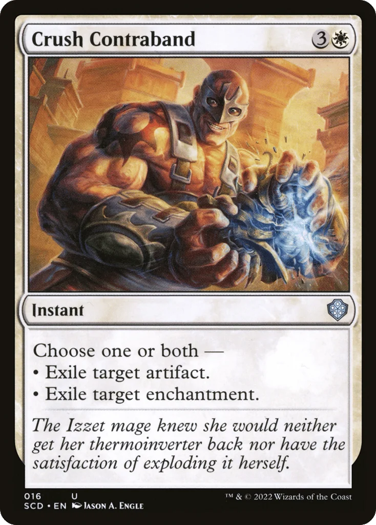 Crush Contraband · Starter Commander Decks