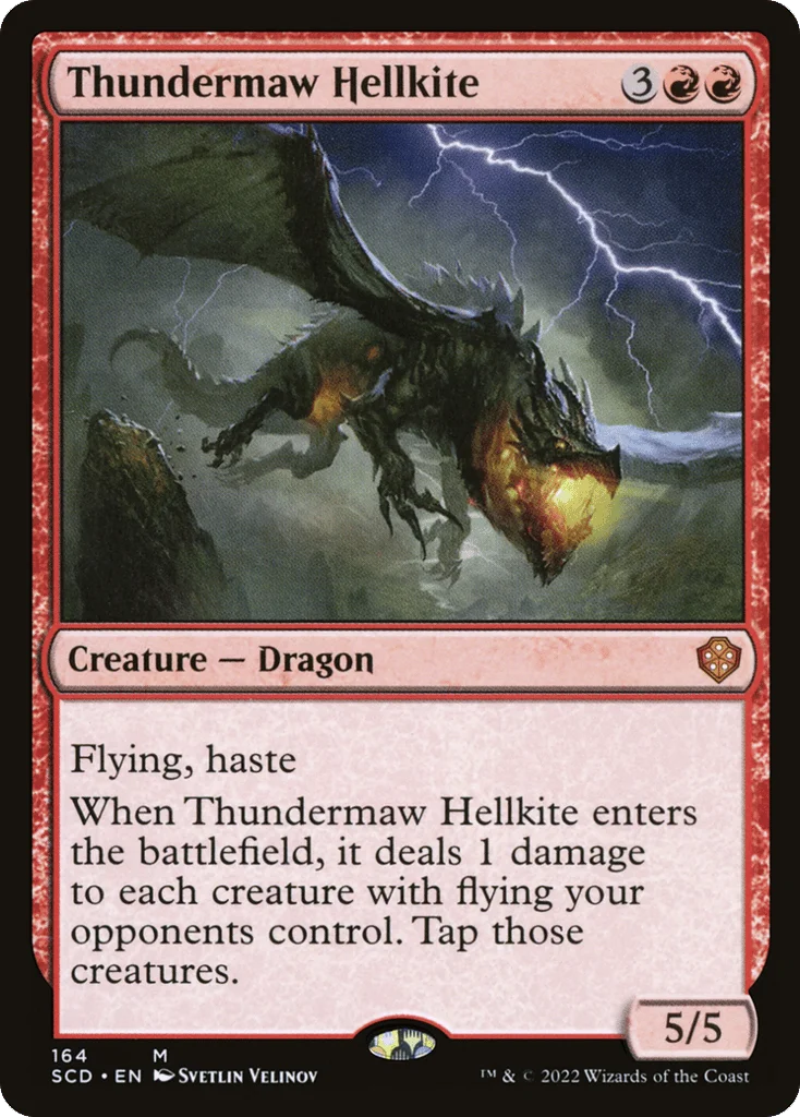 Thundermaw Hellkite · Starter Commander Decks