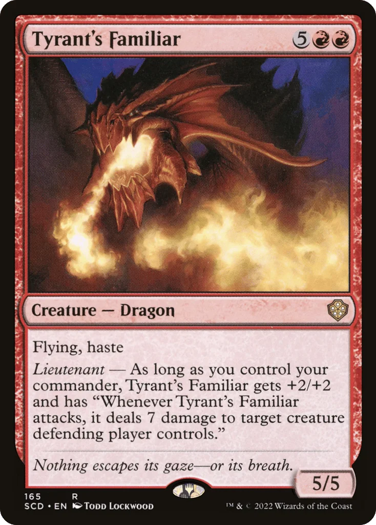 Tyrant's Familiar · Starter Commander Decks