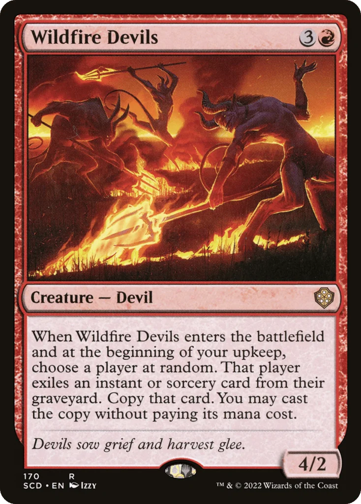 Wildfire Devils · Starter Commander Decks