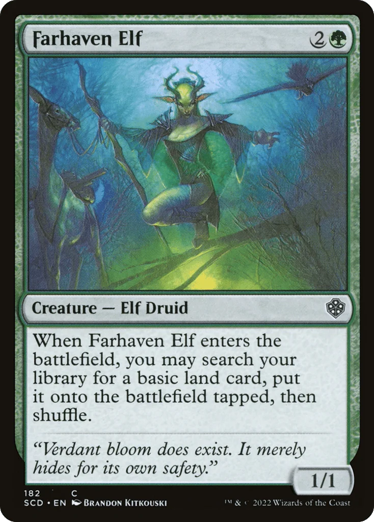 Farhaven Elf · Starter Commander Decks