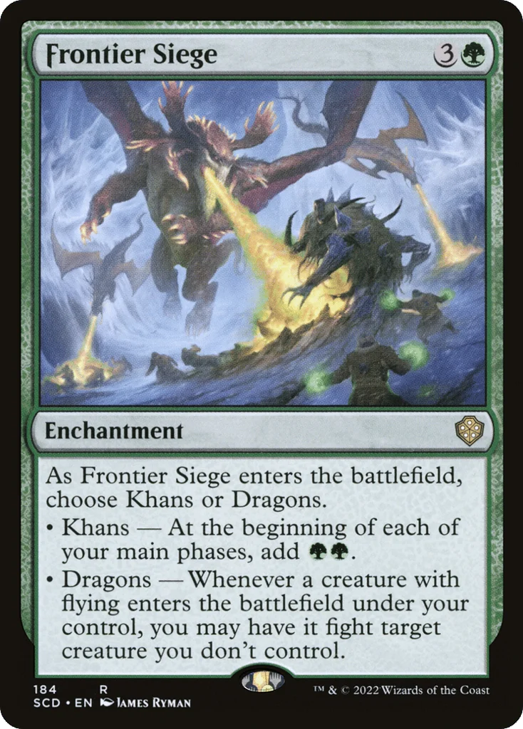 Frontier Siege · Starter Commander Decks