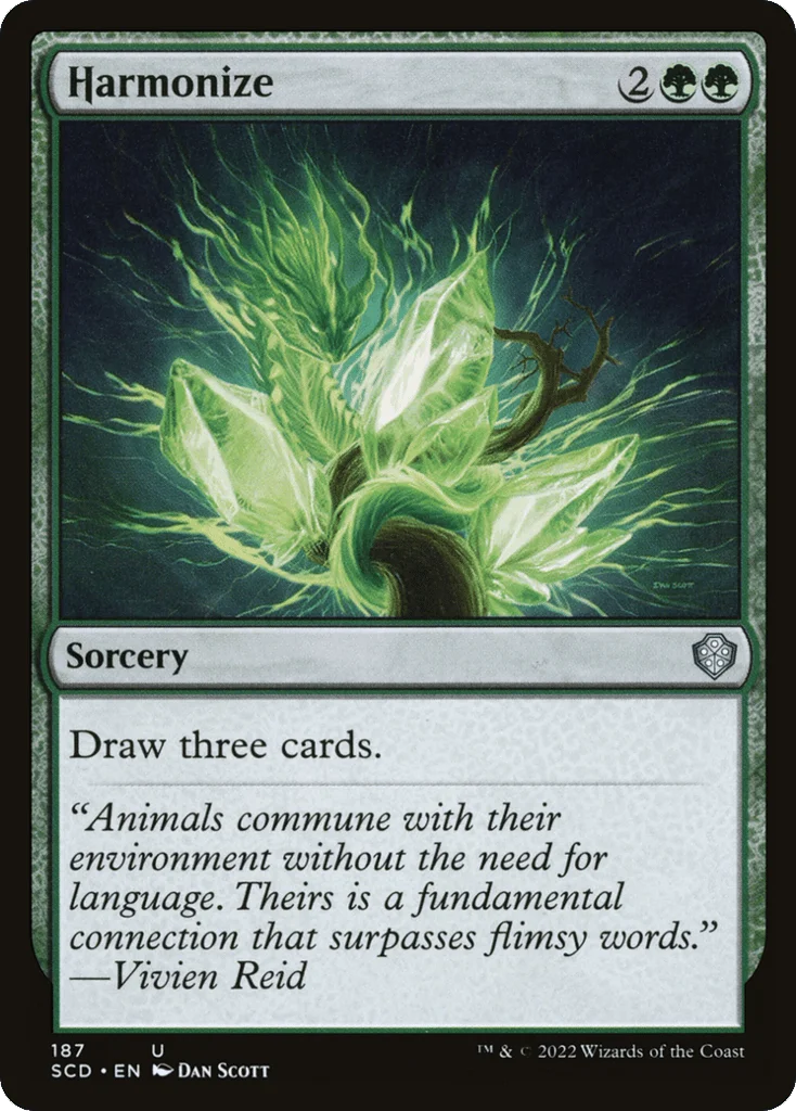Harmonize · Starter Commander Decks
