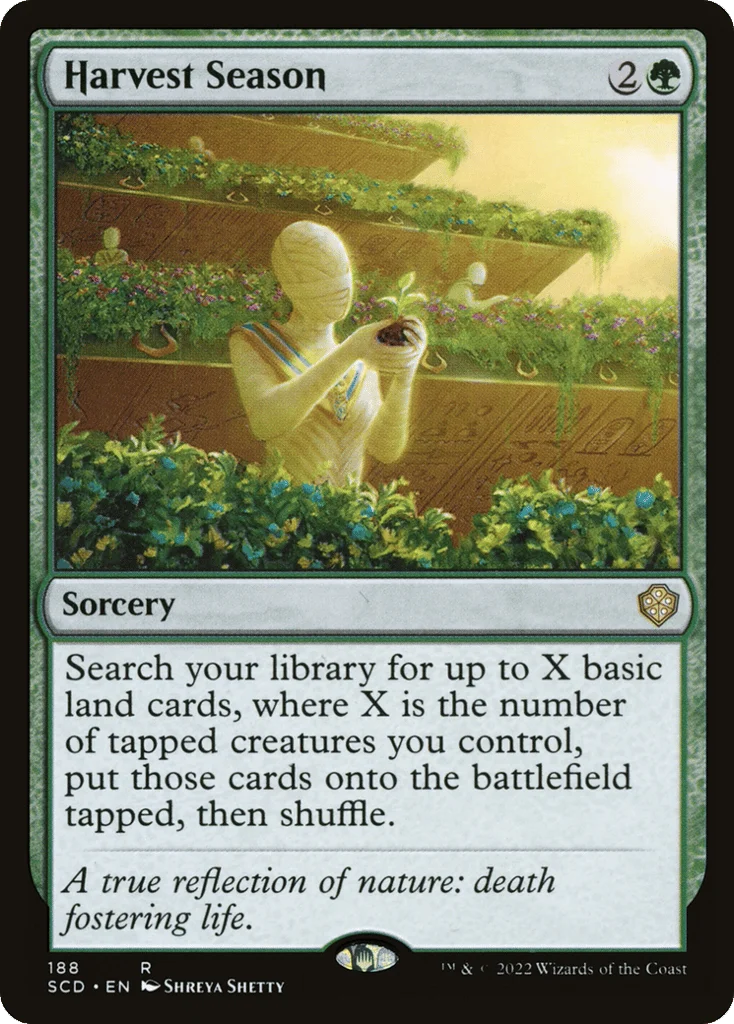 Harvest Season · Starter Commander Decks