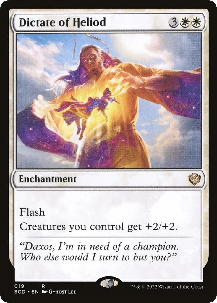 Dictate of Heliod · Starter Commander Decks