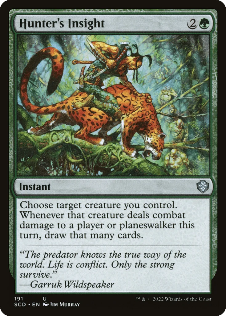 Hunter's Insight · Starter Commander Decks