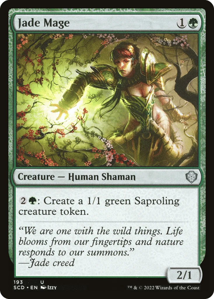Jade Mage · Starter Commander Decks