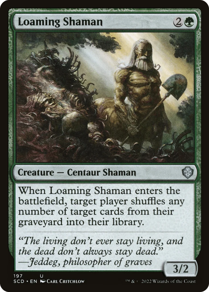 Loaming Shaman · Starter Commander Decks