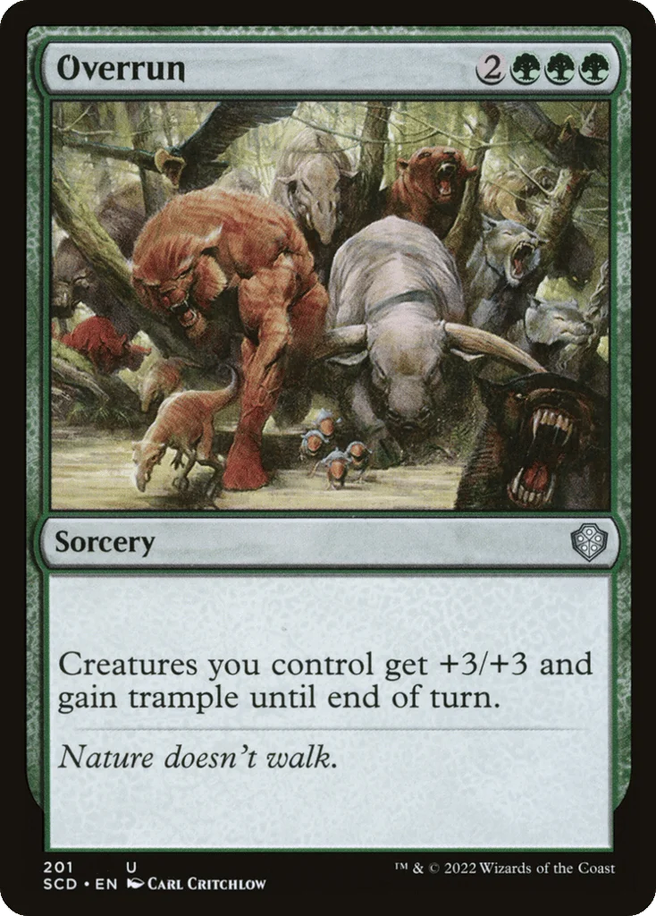 Overrun · Starter Commander Decks