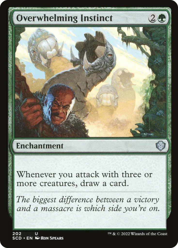 Overwhelming Instinct · Starter Commander Decks