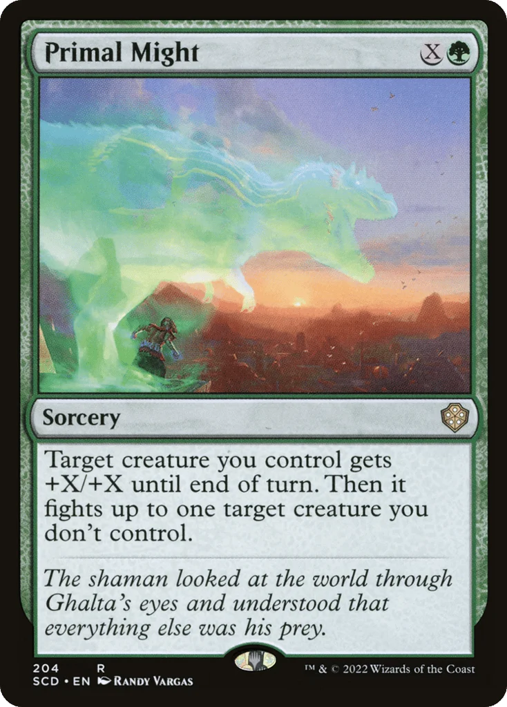 Primal Might · Starter Commander Decks