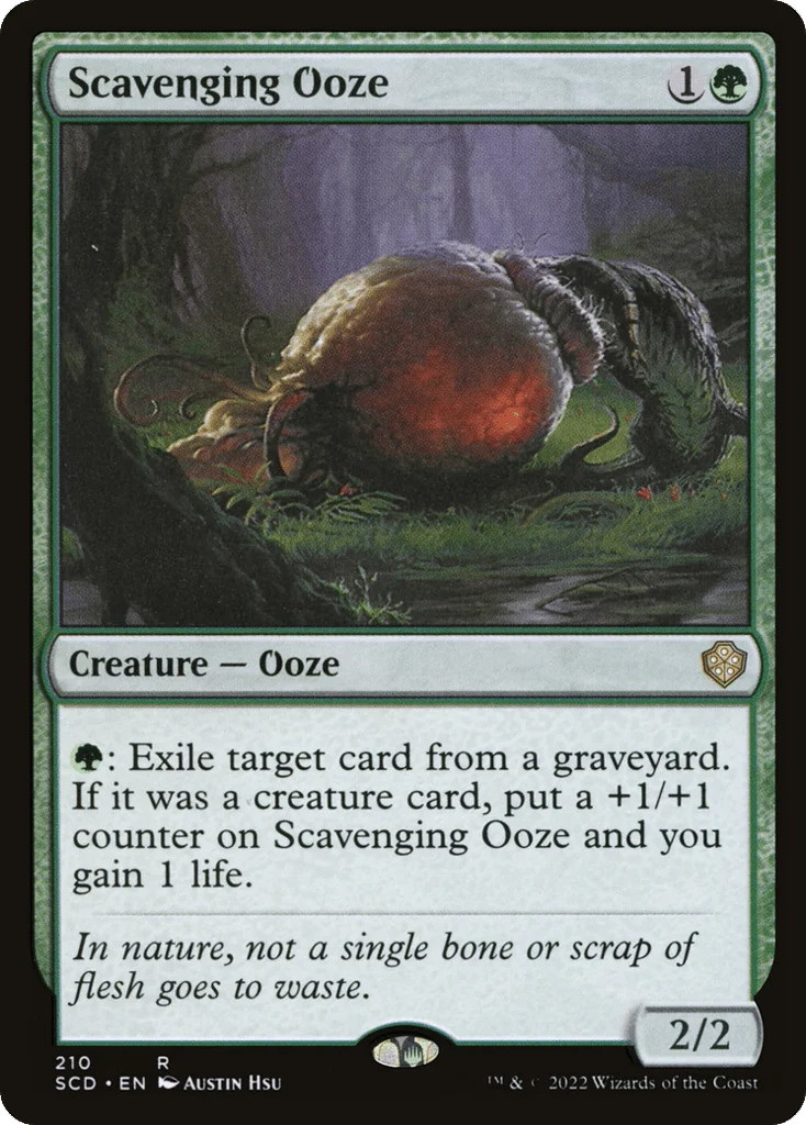 Scavenging Ooze · Starter Commander Decks