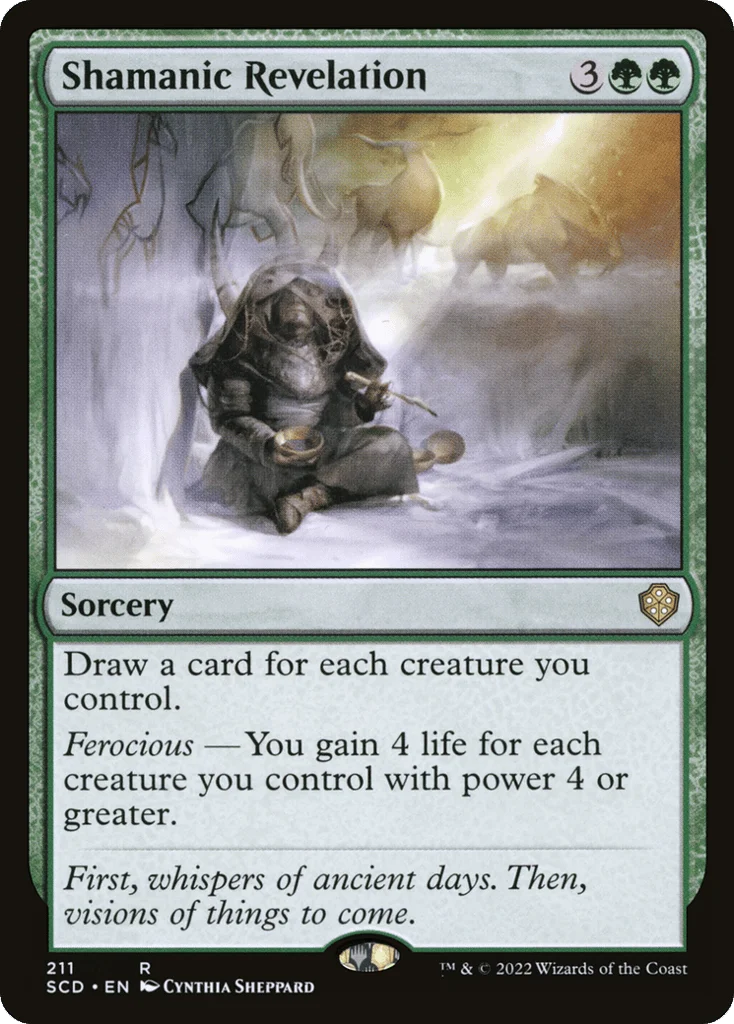 Shamanic Revelation · Starter Commander Decks