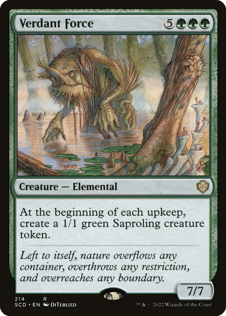 Verdant Force · Starter Commander Decks